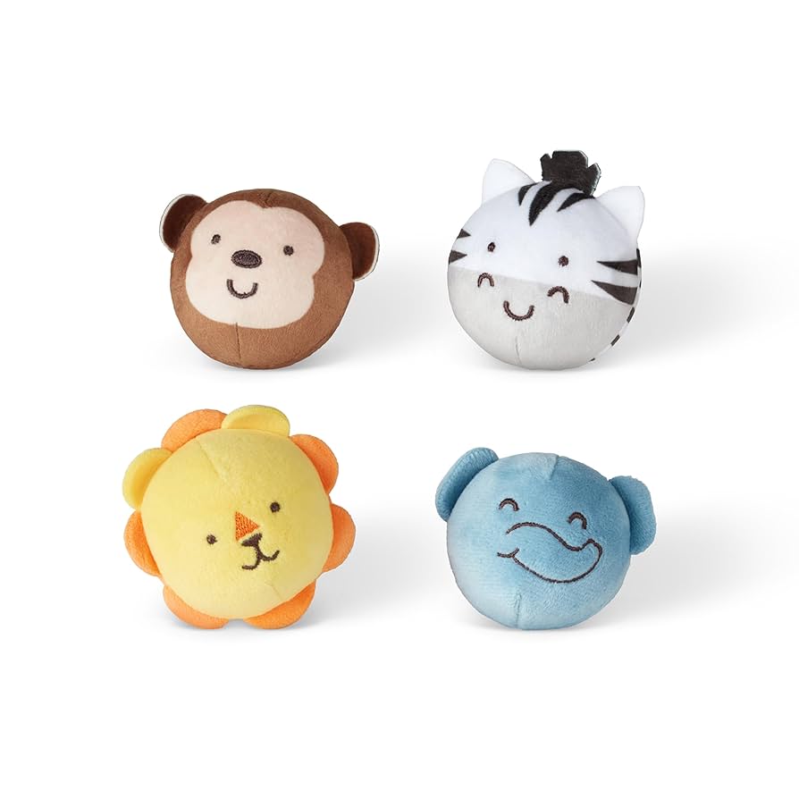 Amazon.com: Melissa & Doug Rollables Safari Friends Infant